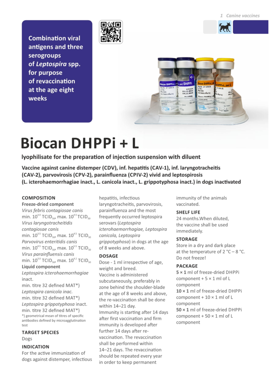 Biocan DHPPi+L